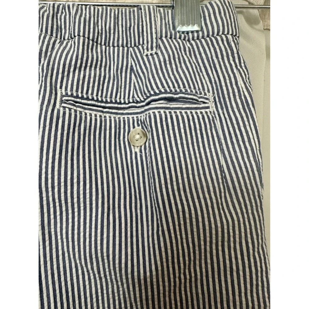 Gymboree Boys Blue White Seersucker Special Occasion Dress Pants Trousers 3T NWT